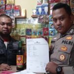 Jaga Gukamtibmas (Gangguan Keamanan dan Ketertiban Masyarakat ), dan Berantas peredaran miras,polsek cisaat gelar razia miras