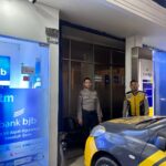 Patroli Kamtibmas ke Perkantoran dan Bank,Polsek Cisaat Cegah Gangguan Kamtibmas