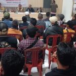 Ngariung bareng Kapolsek,Polsek Cisaat gelar Tatap muka dengan masyarakat di Aula Desa Babakan Kecamatan Cisaat