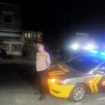 Patroli Malam, Unit Samapta Polsek Cisaat Tekan Kriminalitas dan Gangguan Kamtibmas