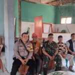 Sinergi, Bhabinkamtibmas Polsek Cisaat Sambang Desa Bersama Babinsa