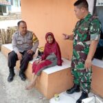 Bhabinkamtibmas Polsek Cisaat dan Babinsa Koramil Cisaat Kompak sambangi warga