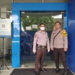 Patroli Kamtibmas ke Perkantoran dan Bank,Polsek Cisaat Cegah Gangguan Kamtibmas