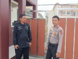 UNIT SAMAPTA SAMBANGI SATPAM PONDOK PESANTREN SAMPAIKAN PESAN KAMTIBMAS