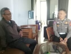 Unit Lantas Polsek Cisaat Sosialisasinan ETLE/Tilang Elektronik kepada Warga Kecamatan Cisaat