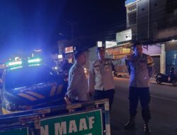 Antisipasi Kerawanan Malam Minggu, Polsek Cisaat Gelar Patroli KRYD