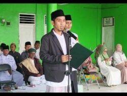 Peringati Hari Santri Tingkat Desa Tugu Jaya, Santri Santriwati Penuhi lapangan Bola Desa Tugu Jaya