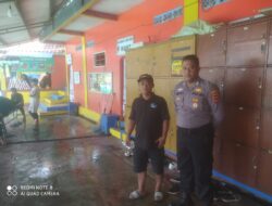 Unit Samapta Polsek Cisaat Lakukan Pengawasan Obyek Wisata Kolam Renang