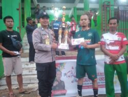 Sukamanah FC Gondol Piala Pordes Desa Tugu Jaya