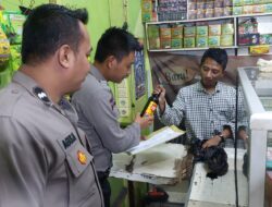 Polsek Cisaat melaksanakan Operasi Razia Miras