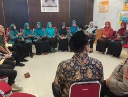 Panit Binmas Polsek Cisaat Hadiri Penilaian Re Akreditasi Puskesmas Cisaat Kecamatan Cisaat Tahun 2023