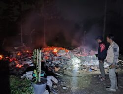 Lupa Matikan Kompor Gas, Rumah Milik Bapak Una Kp.Babakan Cisalada Habis Terbakar