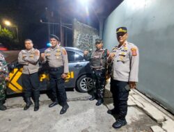 Kapolsek Cisaat Pimpin Patroli Sinergitas TNI-Polri
