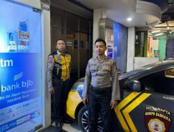 Patroli obyek vital Unit Samapta Polsek Cisaat antisipasi tindak kejahatan