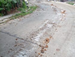 Alat Berat Rusak Jalan Desa, Warga Kp.Pasir Pogor Datangi Kantor Desa Cipelang Minta PT.BSS Bertanggung Jawab