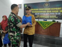 Peringati Hari Juang TNI AD ke-78, Kodim 0607/ Kota Sukabumi Berikan Santunan kepada Veteran dan Anak Yatim