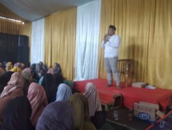 Ribuan Ema-ema Hadiri Peringatan Isra Miraj Kediaman Ismat Abdul Azis Caleg Partai Golkar Dapil III Nomor Urut 7 DPRD kabupaten Bogor