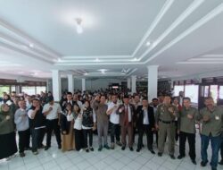 355 Orang Pengawas TPS Kecamatan Cicurug Dilantik, Ini Pesan Ketua Panwaslu Kecamatan Cicurug