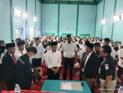 Panwaslu Kecamatan Cijeruk Lantik 260 Pengawas TPS Pemilu 2024