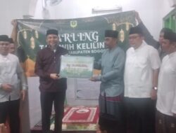 Taling pertama, Camat Cigombong Dampingi Kadis DPKPP Di Mesjid Al Ikhlas Kp.Tambakan
