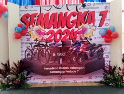 Penarikan Undian Tabungan Semangka Periode ke Vll (7) Tahun 2024 oleh BPR Semesta Megadana Sukabumi. 