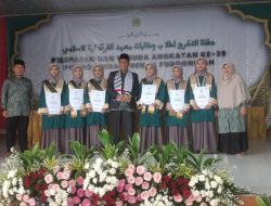 Yayasan Al Furqoniyah Gelar Wisuda Wisudawati MA Dan MTs Angkatan 39 Tahun Ajaran 2023 – 2024 