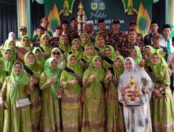 Kontingen MWC NU Raih Juara Umum Lomba Pawai Ta’arup Tingkat Kecamatan Cigombong