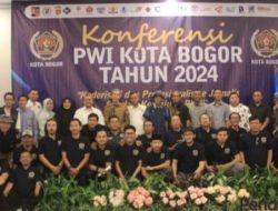 Herman Indrabudi Pimpin PWI Kota Bogor periode 2024 – 2027 
