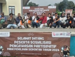 Menuju Pilkada Sukses, Panwascam Cigombong Gelar Senam Bersama Dialun Alun Ciburayut