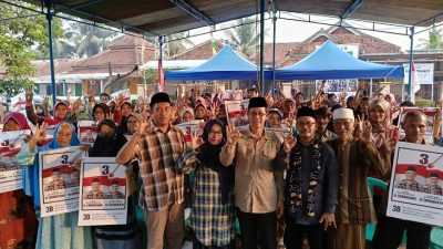 Pasangan Calon Nomor Urut 3 Gaungkan Program 3B di Kampanye Tatap Muka di Pataruman dan Langensari