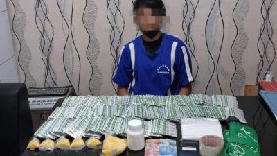 Edarkan Obat Keras Terbatas, Pria Lembursitu Sukabumi Diringkus Polisi