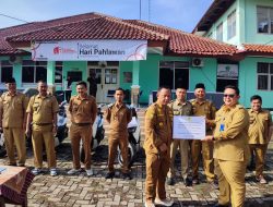 Sembilan Kades Sekecamatan Cigombong, Hari ini Menerima Hibah Sepeda Motor Nmax