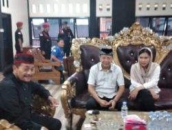 Calon Bupati Bogor Bayu Syahjohan Bersilaturahmi Kediaman Tokoh Mayarakat Cigombong H.Gus Fauzi