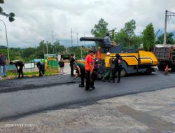 PT.Tirta Investama Aqua, Bangun Jalan Bohlam – Pode Kontruksi Hotmix