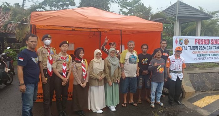 ORARI Lokal Kota Banjar Dirikan Posko Pengamanan Nataru di Perbatasan Jabar-Jateng