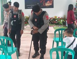 Berikan Rasa Aman dan Nyaman Bagi Umat  Nasrani Saat Peribadatan, Polres Banjar Lakukan Ini