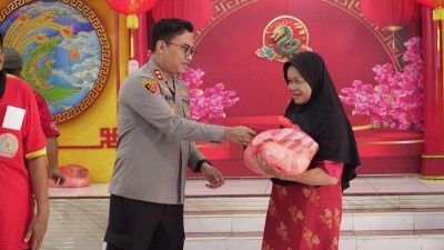 Kapolres Banjar Tinjau Kelenteng Jelang Perayaan Imlek 2025