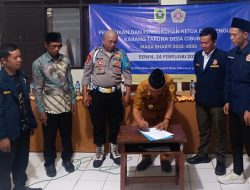 Rudi Hendarsah Hadiri Pengukuhan Ketua Karang Taruna Desa Ciburayut