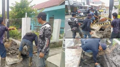 DPUTR Banjar Ungkap Penyebab Genangan Air Berbau di Jalan Perintis Kemerdekaan