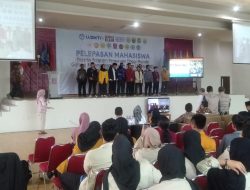 Pelepasan Mahasiswa Universitas Nusa Putra Sukabumi Untuk Kuliah Kerja Nyata (KKN) PTMGRMD Tahun 2025