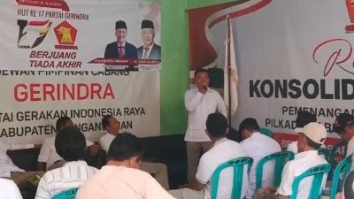 Momentum HUT ke-17, DPC Gerindra Pangandaran Siap Dukung Ketahanan Pangan