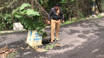 Jalan Penghubung Hegarsari–Lembur Balong Amblas, Begini Harapan Warga