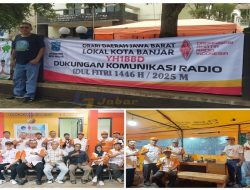 ORARI Lokal Kota Banjar Dirikan Posko Dukom untuk Dukung Pemudik Jelang Idul Fitri