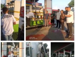 Diduga Curangi Takaran BBM, Mabes Polri Police Line SPBU 34 – 16712 Bogor