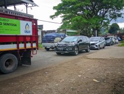 Arus Mudik Lebaran, Jalur Alternatif Nagrak Sukabumi Macet Akibat Perbaikan Jalan