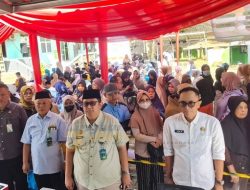 Stabilkan Harga dan Ketersediaan Pangan, Disperindag Bersama Kecamatan Cigombong Gelar Gerakan Pasar Murah