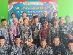 Desa Tugu Jaya Sukses Gelar Musdes Pembentukan Koperasi Merah Putih