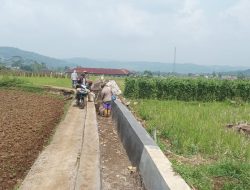 Dugaan Gunakan Material Kurang Berkualitas, Akibat Lemahnya Pengawasan Dinas Pertanian Terkait Proyek Irigasi di Desa Karang Tengah
