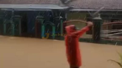 Banjir Landa Sukahurip Ciamis, Puluhan Rumah Terendam