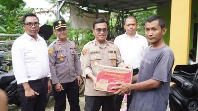 Polres Banjar dan Tim Gabungan Sigap Evakuasi Warga Terdampak Longsor di Dusun Sinargalih